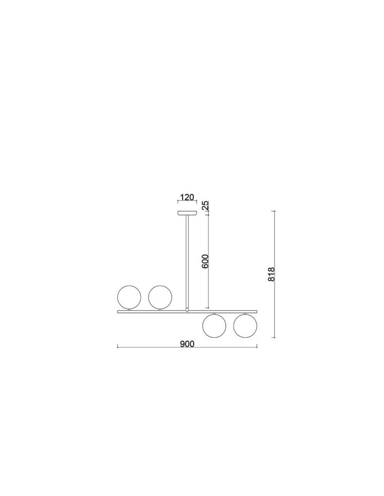 Pendant lamps - UMMO SUGURI A white M size ceiling lamp SGA111R06 - product kolory-swiatla.pl 4