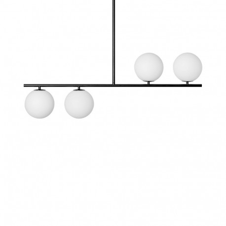 UMMO SUGURI A czarna lampa sufitowa w rozmiarze M SGA122R06