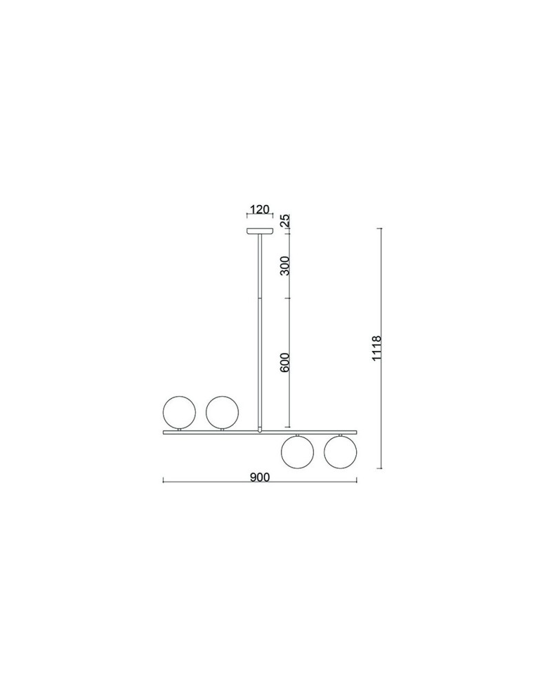 Pendant lamps - UMMO SUGURI A black L size ceiling lamp SGA122R36 - product kolory-swiatla.pl 4