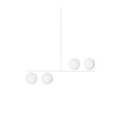 Pendant lamps - UMMO SUGURI A white XL size ceiling lamp SGA111R66 - product 3