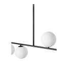 Pendant lamps - UMMO SUGURI A black XL size ceiling lamp SGA122R66 - product 3