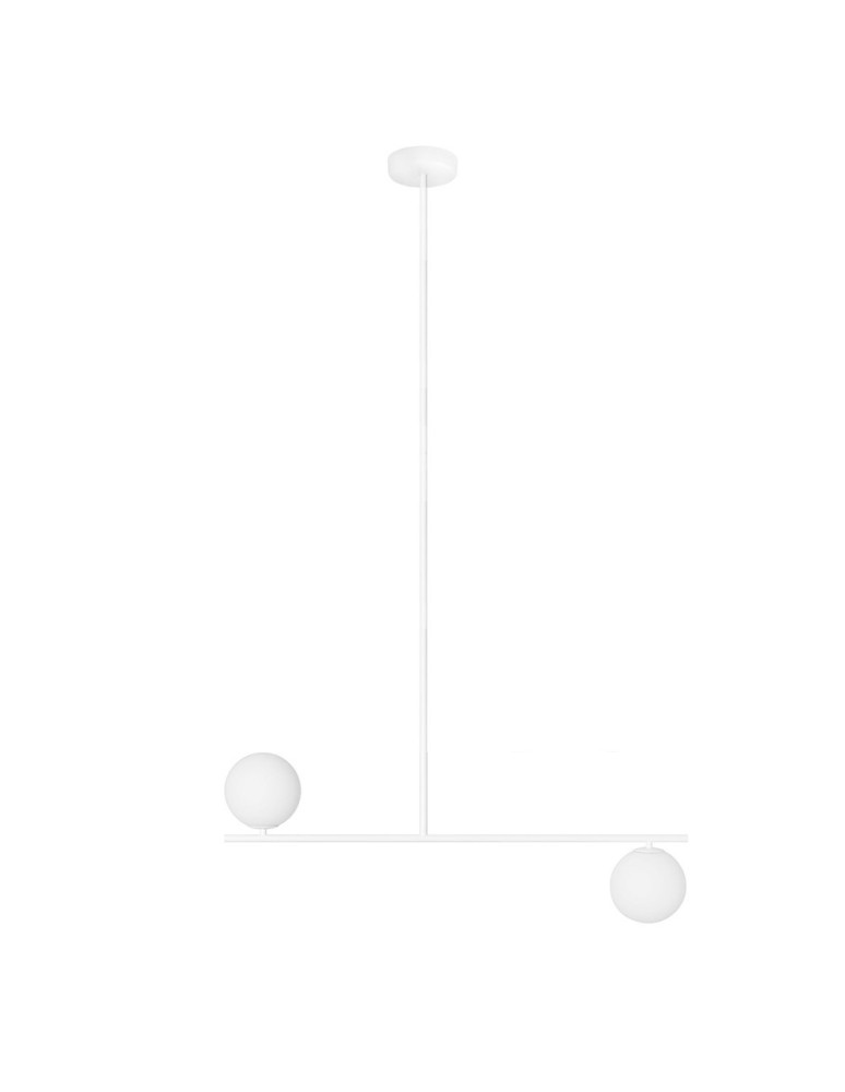 Pendant lamps - UMMO SUGURI C white XL size ceiling lamp SGC311R66 - product kolory-swiatla.pl 1