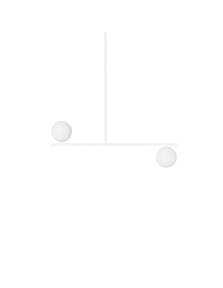 Pendant lamps - UMMO SUGURI C white XL size ceiling lamp SGC311R66 - product kolory-swiatla.pl 3