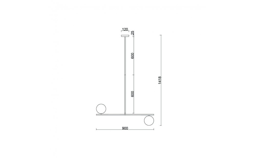 UMMO SUGURI C biała lampa sufitowa w rozmiarze XL SGC311R66