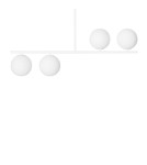 Pendant lamps - UMMO SUGURI A white S-size ceiling lamp with increased IP44 waterproofing SGA111RS3 - product 3