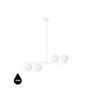 Pendant lamps - UMMO SUGURI A white L-size ceiling lamp with increased IP44 waterproofing SGA111RS36 - product 1
