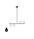 Pendant lamps - UMMO SUGURI A black L-size ceiling lamp with increased IP44 waterproofing SGA122RS36 - product 1