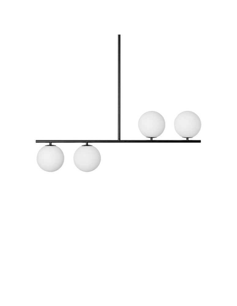 Pendant lamps - UMMO SUGURI A black L-size ceiling lamp with increased IP44 waterproofing SGA122RS36 - product kolory-swiatla.pl 3