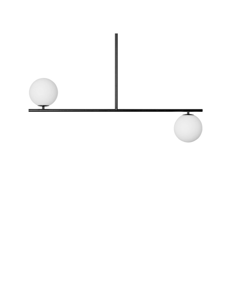 Pendant lamps - UMMO SUGURI C black M-size ceiling lamp with increased IP44 waterproofing SGC322RS6 - product kolory-swiatla.pl 3