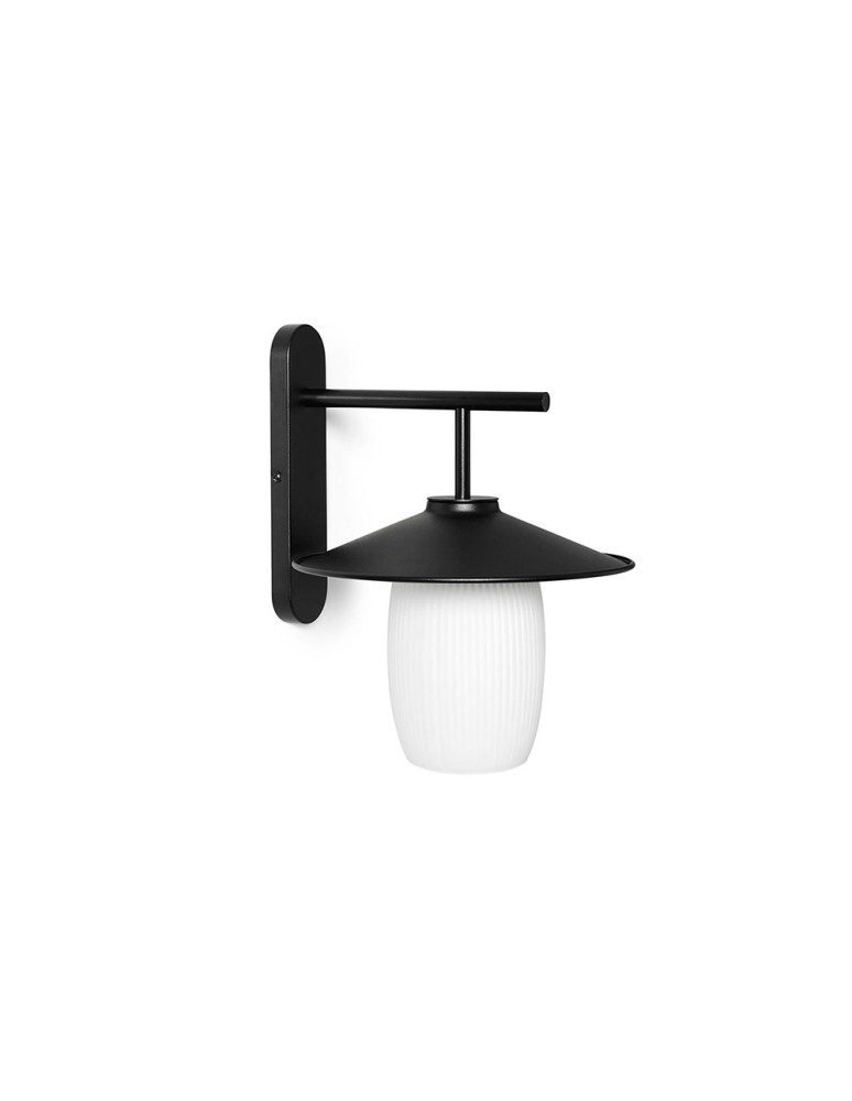 Wall lamps - UMMO JINGU B black wall lamp / wall sconce JNB12000 - product kolory-swiatla.pl 1