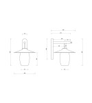 Wall lamps - UMMO JINGU B black wall lamp / wall sconce JNB12000 - product 6