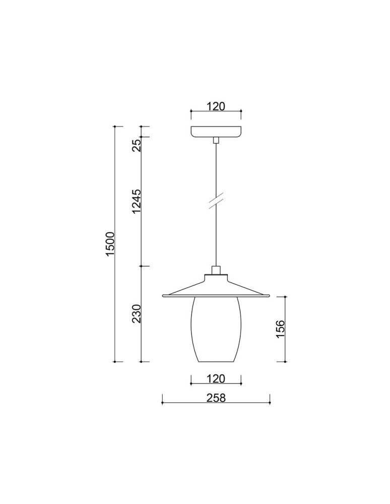 Pendant lamps - UMMO JINGU A black ceiling pendant lamp JNA122P0. - product kolory-swiatla.pl 3