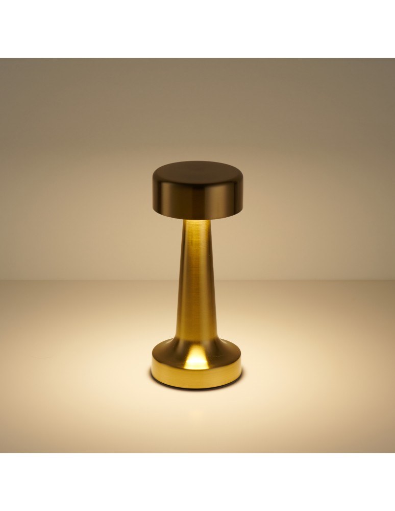 LED table lamps -  Step Into Design TAVOLO A LED table lamp touch gold 21 cm ST-8127T/A GOLD - product kolory-swiatla.pl 3