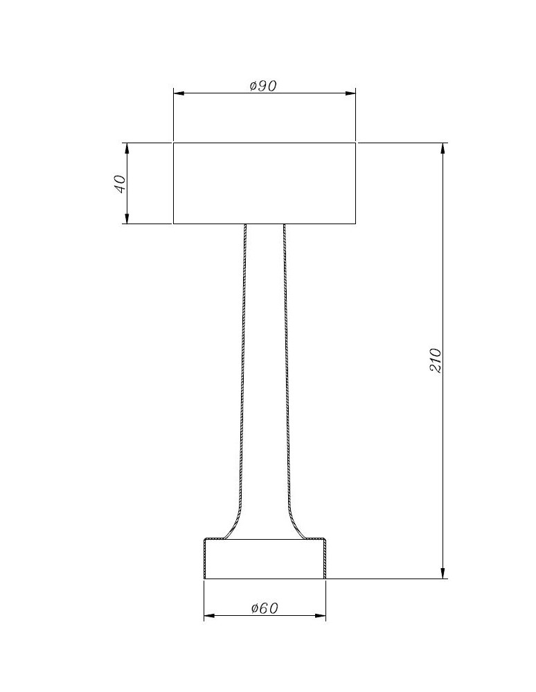 LED table lamps -  Step Into Design TAVOLO A LED touch copper 21 cm table lamp ST-8127T/A COPPER - product kolory-swiatla.pl 5