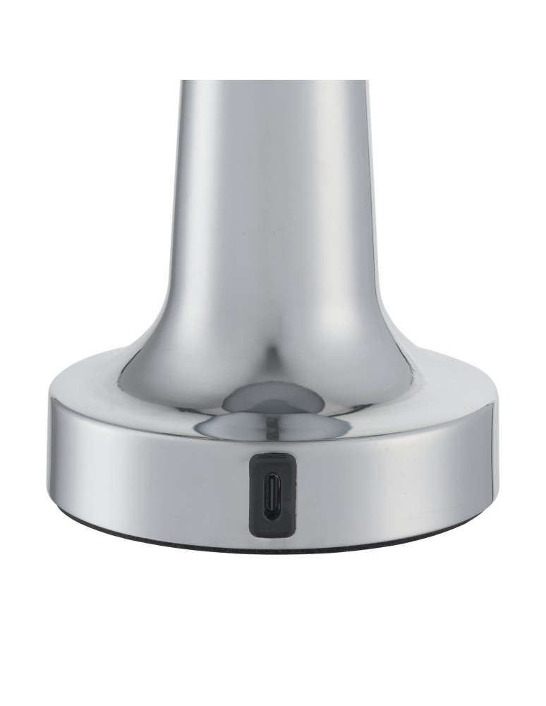 LED table lamps -  Step Into Design TAVOLO A LED touch silver table lamp 21 cm ST-8127T/A SILVER - product kolory-swiatla.pl 3