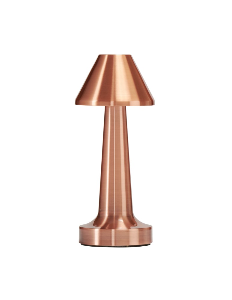 LED table lamps -  Step Into Design TAVOLO B LED touch copper table lamp 22 cm ST-8127T/B COPPER - product kolory-swiatla.pl 1