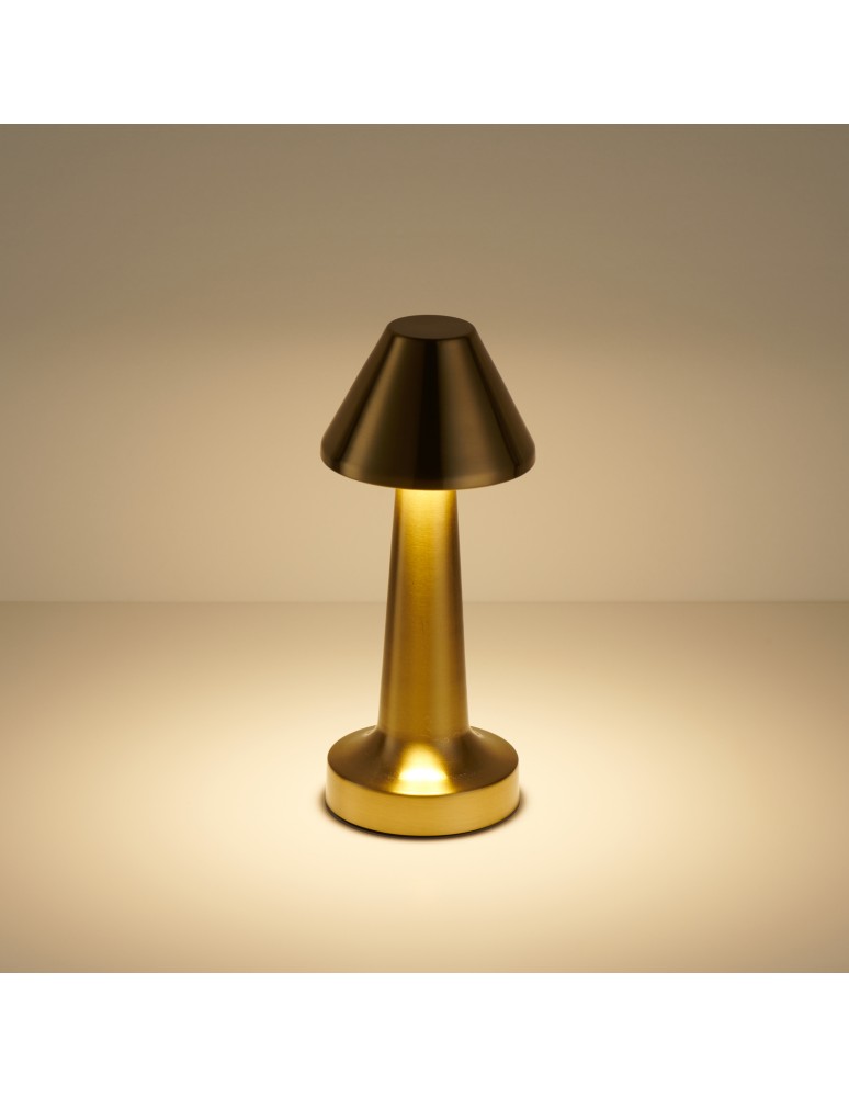 LED table lamps -  Step Into Design TAVOLO B LED table lamp touch gold 22 cm ST-8127T/B GOLD - product kolory-swiatla.pl 3
