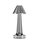 LED table lamps -  Step Into Design TAVOLO B LED touch silver table lamp 22 cm ST-8127T/B SILVER - product 1