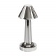  Step Into Design Lampa stołowa TAVOLO B LED dotykowa srebrna 22 cm ST-8127T/B SILVER