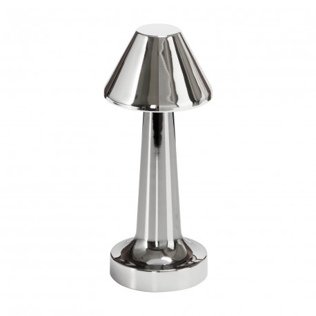  Step Into Design Lampa stołowa TAVOLO B LED dotykowa srebrna 22 cm ST-8127T/B SILVER