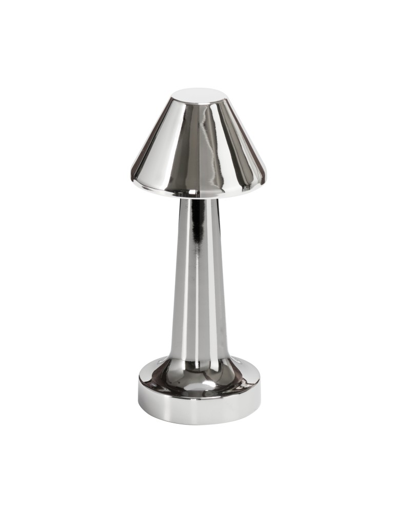 LED table lamps -  Step Into Design TAVOLO B LED touch silver table lamp 22 cm ST-8127T/B SILVER - product kolory-swiatla.pl 2