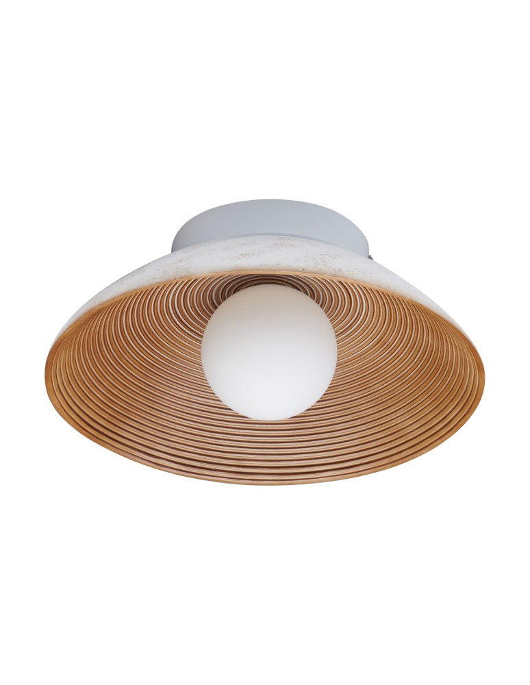 Designer wall lamps -  Step Into Design ILUSIONI beige 26 cm wall lamp ST-F059 COFFEE - product kolory-swiatla.pl 5