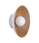 Designer wall lamps -  Step Into Design ILUSIONI beige 26 cm wall lamp ST-F059 COFFEE - product 6