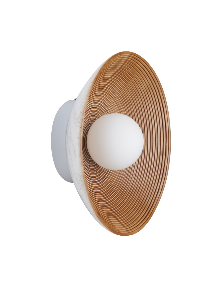 Designer wall lamps -  Step Into Design ILUSIONI beige 26 cm wall lamp ST-F059 COFFEE - product kolory-swiatla.pl 6