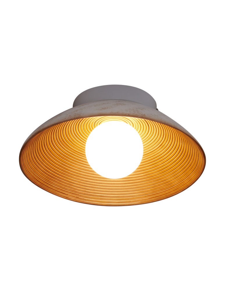 Designer wall lamps -  Step Into Design ILUSIONI beige 26 cm wall lamp ST-F059 COFFEE - product kolory-swiatla.pl 7