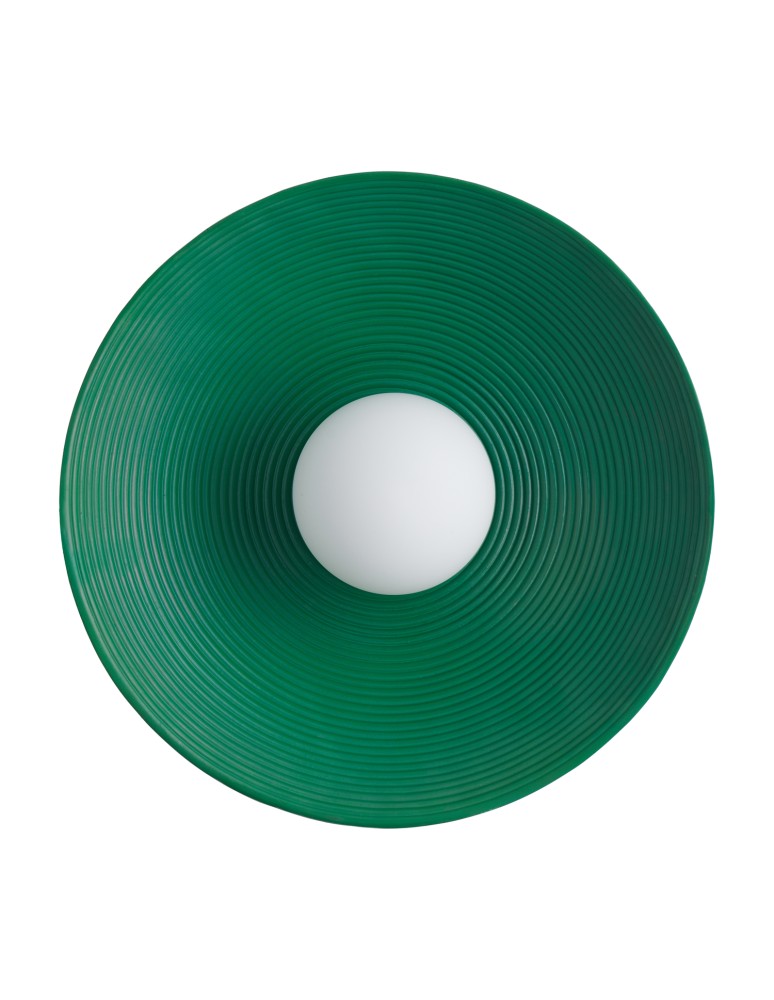 Designer wall lamps -  Step Into Design ILUSIONI green 26 cm wall lamp ST-F059 GREEN - product kolory-swiatla.pl 1