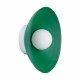  Step Into Design Lampa ścienna ILUSIONI zielona 26 cm ST-F059 GREEN