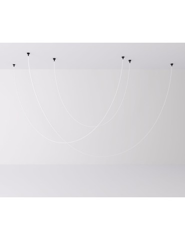  Step Into Design SNAKE LED hose pendant lamp black 300 cm MD1021-3 black - product 2