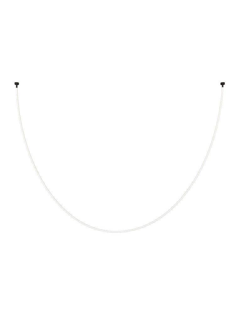 Designer pendant lamps -  Step Into Design SNAKE LED hose pendant lamp black 400 cm MD1021-4 black - product kolory-swiatla.pl 1