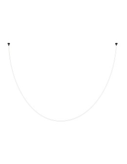  Step Into Design Lampa wisząca SNAKE LED wąż ledowy czarna 400 cm MD1021-4 black