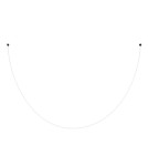 Designer pendant lamps -  Step Into Design SNAKE LED hose pendant lamp black 500 cm MD1021-5 black - product 1