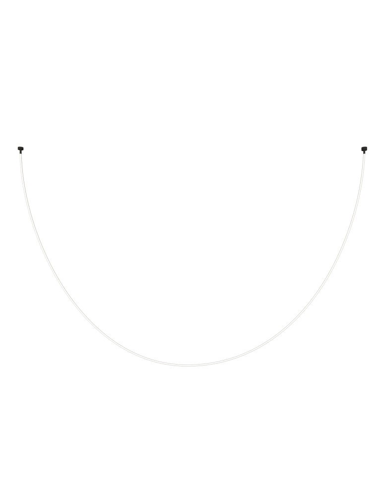 Designer pendant lamps -  Step Into Design SNAKE LED hose pendant lamp black 500 cm MD1021-5 black - product kolory-swiatla.pl 1