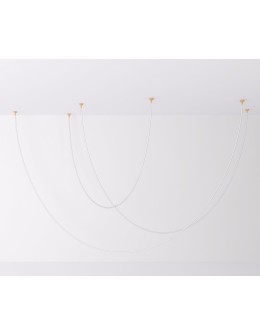  Step Into Design Lampa wisząca SNAKE LED wąż ledowy złota 300 cm MD1021-3 gold - produkt 2