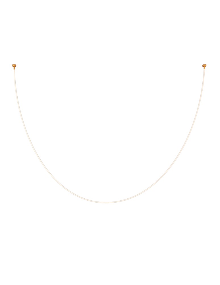 Designer pendant lamps -  Step Into Design SNAKE LED hose pendant lamp gold 400 cm MD1021-4 gold - product kolory-swiatla.pl 1