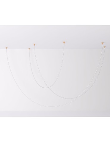  Step Into Design SNAKE LED hose pendant lamp gold 400 cm MD1021-4 gold - product 2