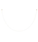 Designer pendant lamps -  Step Into Design SNAKE LED hose pendant lamp gold 500 cm MD1021-5 gold - product 1