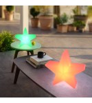 Portable garden lamps -  Step Into Design STAR LED RGBW 16 color 30 cm decorative garden star lamp ES-CR041 - product 2