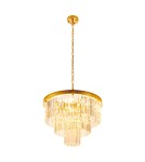 Glamour chandeliers -  Step Into Design SPLENDORE gold 50 cm pendant lamp DN915-50A - product 4