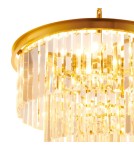 Glamour chandeliers -  Step Into Design SPLENDORE gold 50 cm pendant lamp DN915-50A - product 6