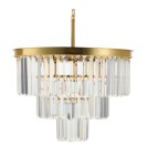Glamour chandeliers -  Step Into Design SPLENDORE gold 50 cm pendant lamp DN915-50A - product 8
