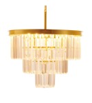 Glamour chandeliers -  Step Into Design SPLENDORE gold 50 cm pendant lamp DN915-50A - product 9
