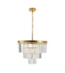 Glamour chandeliers -  Step Into Design SPLENDORE gold 50 cm pendant lamp DN915-50A - product 12