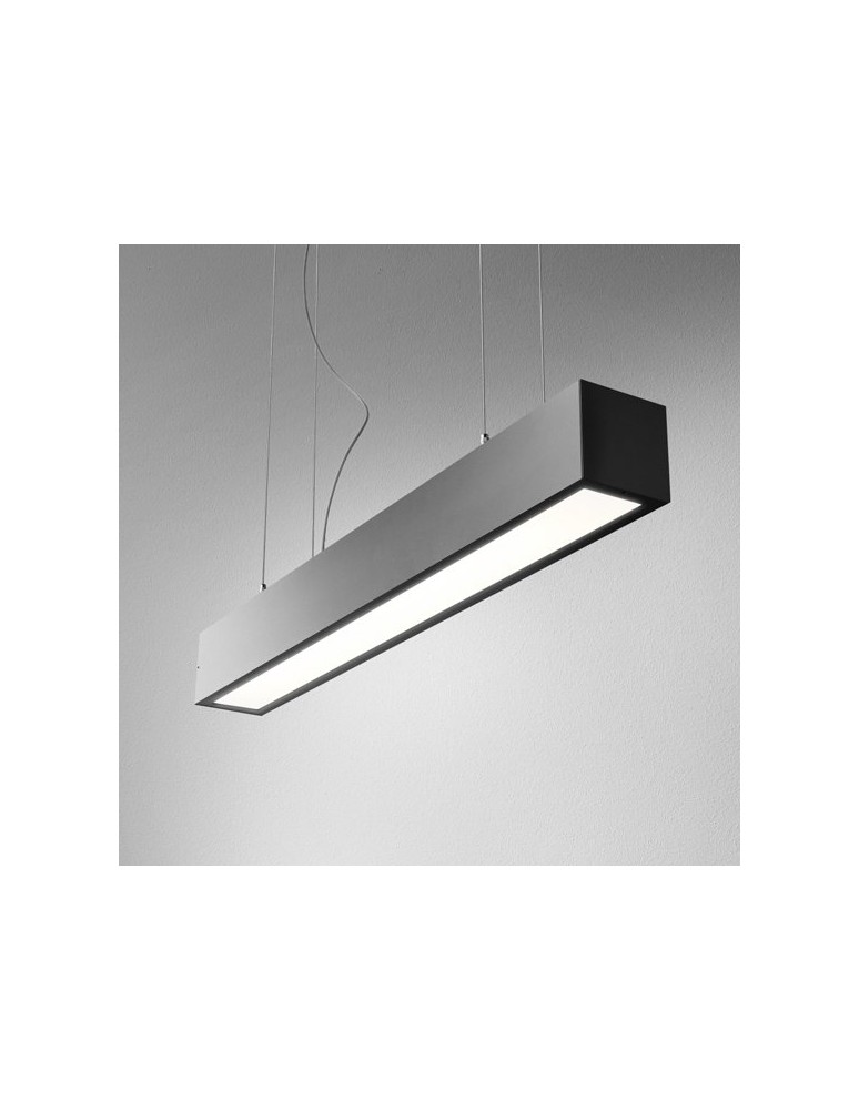 Pendant lamps - Aqform SET ALULINE LED pendant 143cm 21.5W 1320lm 50233 - product kolory-swiatla.pl 1