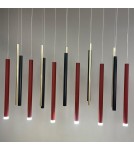 Pendant tube lamps - Light Prestige Lungo 1 gold pendant lamp LP-894/1P GD 1xG9 gold - product 3