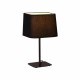 Light Prestige Marbella biurkowa czarna E27 czarny LP-332/1T BK