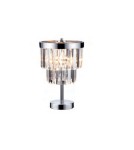 Glamour table lamps - Light Prestige Vetro desk lamp E14 transparent/silver LP-2910/1T - product 3